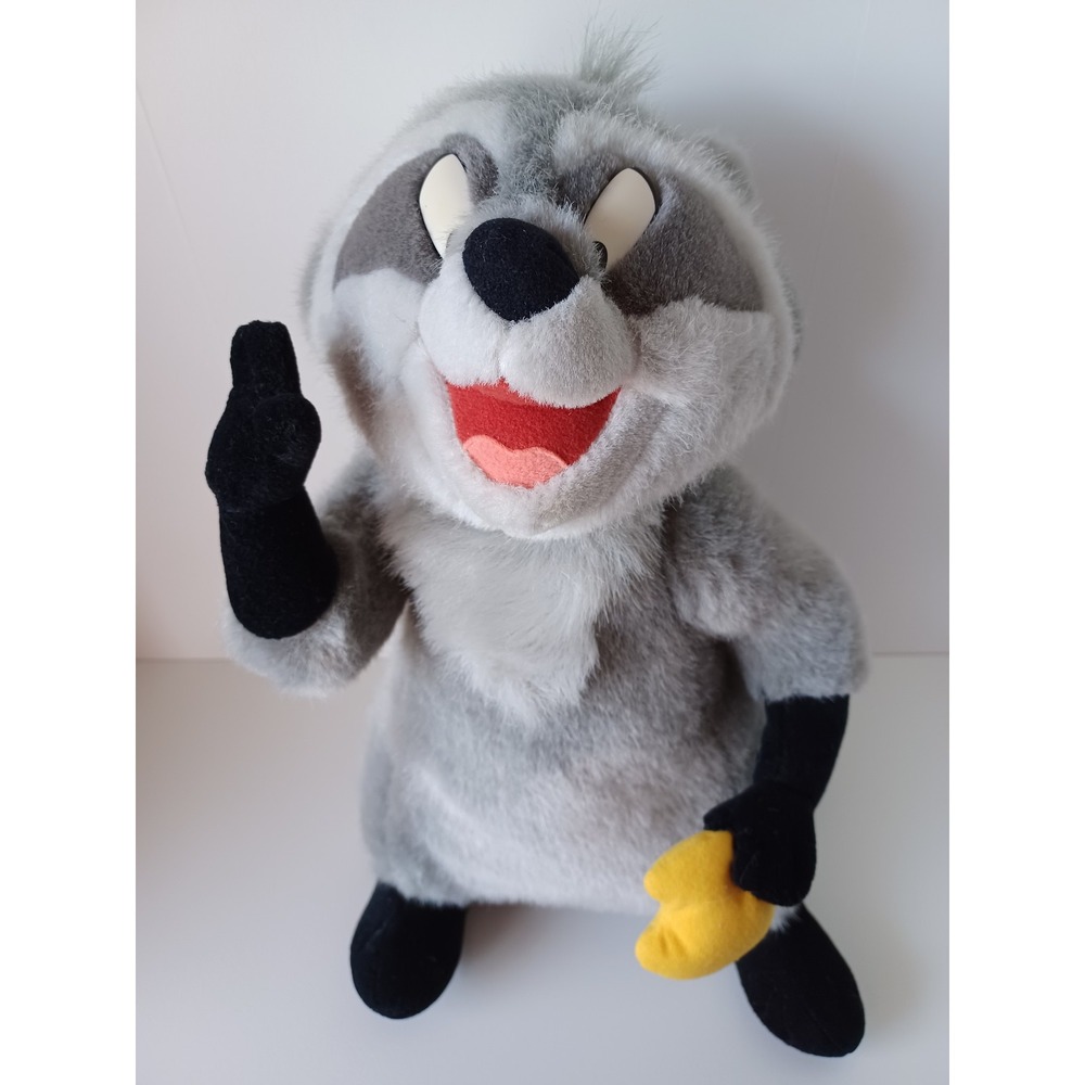 Vintage Meeko From Pocahontas Disney World Plush Stuffed Animal Toy Collectible